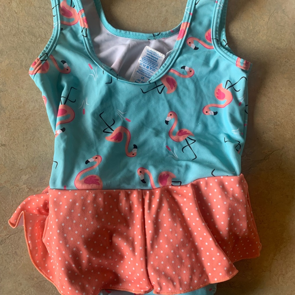 Adorable iplay swimsuit with built in swim diaper